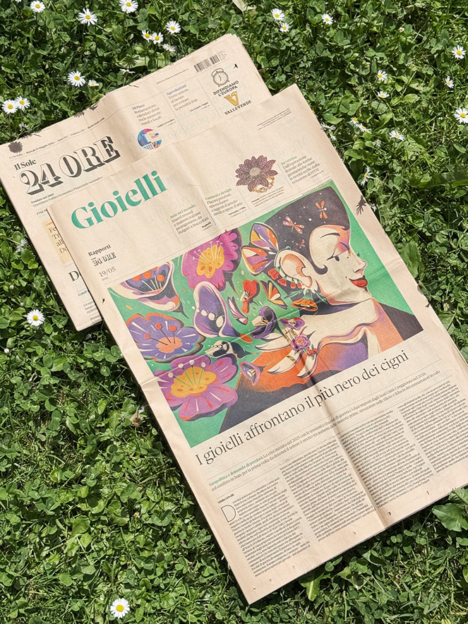 illustration, Nicolo canova, artist, Italian artist, Torino, editorial illustration, collage, pastel, magazine