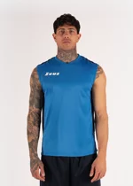 azzurro-canotta-start-zeus-beach-soccer-volley-calcio-futsal-training