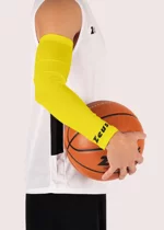 giallo-fluo-manicotti-zeus-calcio-basket-volley-run-tennis-padel