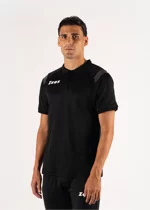 nero-polo-monolith-zeus-calcio-running-sport-allenamentro-training-sconto-10pz