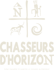 logo chasseurs d'horizon sable light
