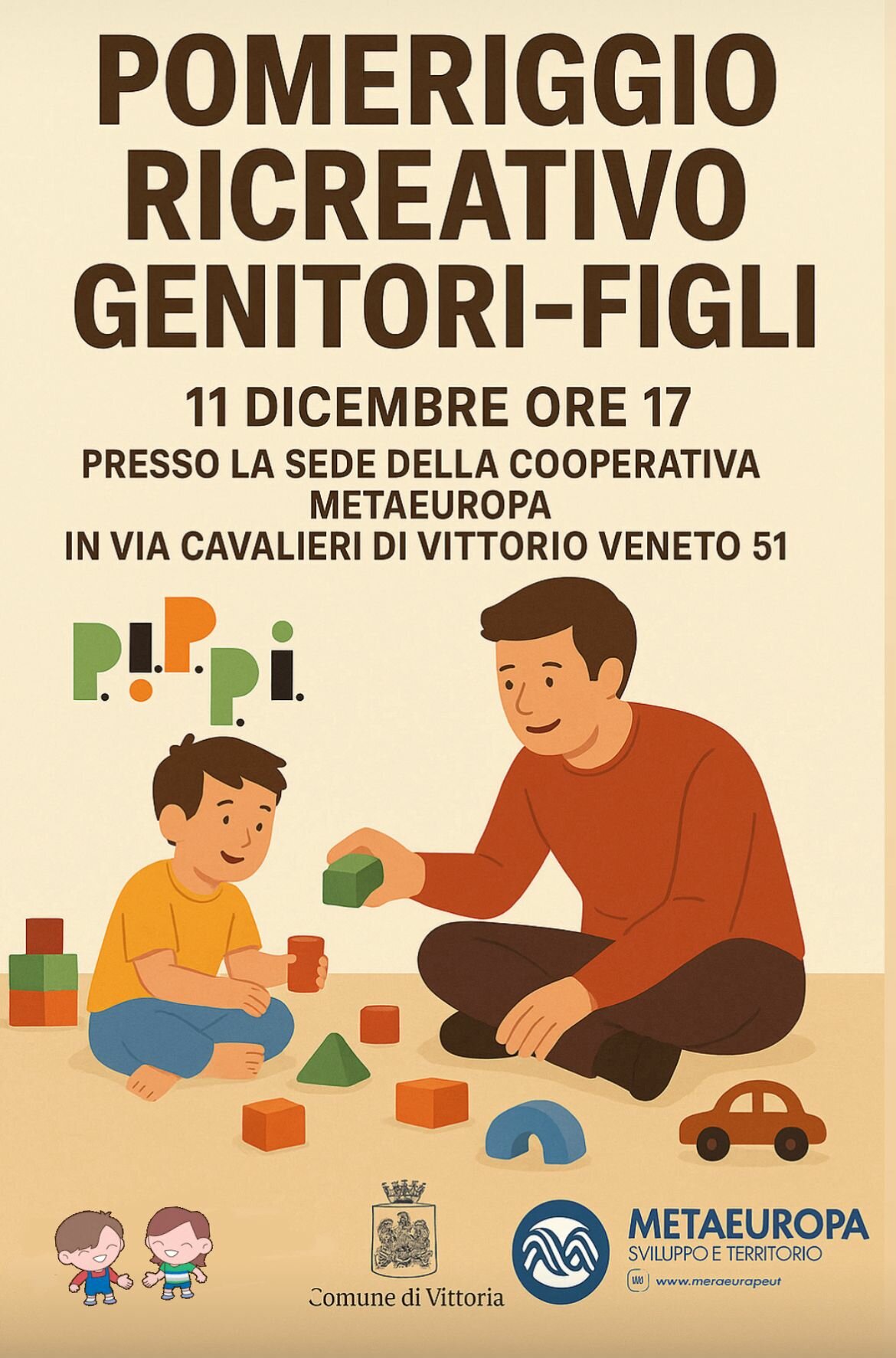 Un pomeriggio per crescere insieme: con la Cooperativa sociale Metaeuropa il Natale rafforza i legami familiari