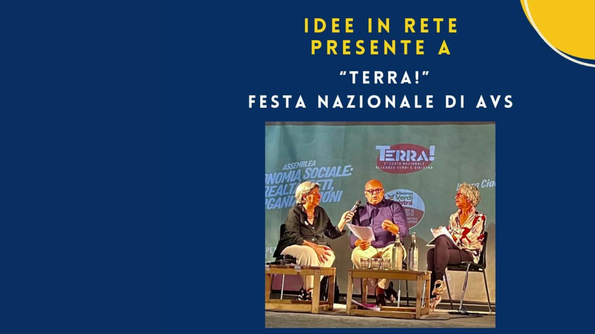 Terra! 2025: l'intervento di Marco Gargiulo alla prima festa nazionale di AVS