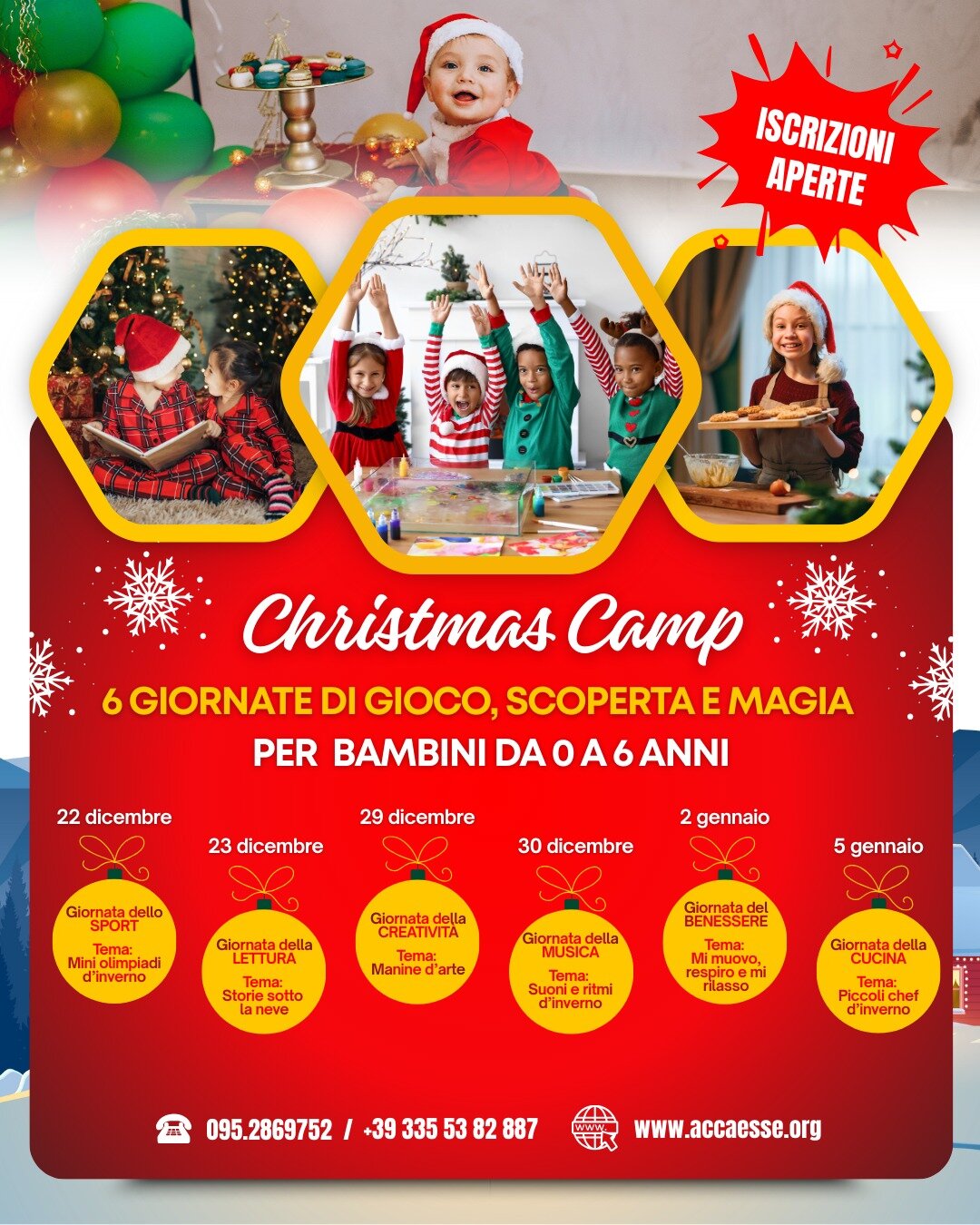 Natale a misura di bambino: il Christmas Camp 2025 di H&S Health and Senectus