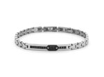bracciale-uomo-piastrina-con-cristalli-neri-e-acciaio-4ubr7993-4us-cesare-paciotti
