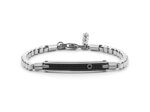 bracciale-uomo-piastrina-con-cristallo-nero-e-acciaio-brunito-4ubr80199-4us-cesare-paciotti