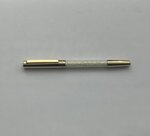 penna-a-sfera-swarovski-metallo-ramato-con-cristalli-gialli-ref730