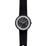 orologio-donna-34-millimetri-solo-tempo-nero-e-ghiera-con-cristalli-rainbow-bianchi-e-silicone-nero-herodot-bezel-glam-crystal-black-hwu1305-hip-hop
