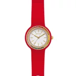 orologio-donna-34-millimetri-solo-tempo-bianco-e-ghiera-dorata-con-cristalli-rainbow-multicolor-e-silicone-rosso-herodot-bezel-glam-crystal-red-hwu1307-hip-hop