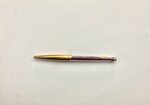 penna-a-sfera-swarovski-metallo-ramato-con-cristalli-viola-ref724