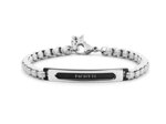 bracciale-uomo-piastrina-acciaio-brunito-4ubr7961-4us-cesare-paciotti