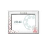 cornice-rosa-rettangolare-sagome-bimba-e-cuori-10x15-lbc018-le-bebe