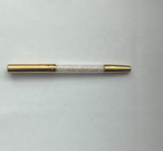 penna-a-sfera-swarovski-metallo-ramato-con-cristalli-rosa-ref731
