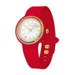 orologio-donna-34-millimetri-solo-tempo-bianco-e-ghiera-dorata-con-cristalli-rainbow-multicolor-e-silicone-rosso-herodot-bezel-glam-crystal-red-hwu1307-hip-hop