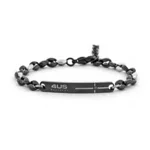 bracciale-uomo-piastrina-con-cristallo-nero-e-acciaio-brunito-4ubr8032-4us-cesare-paciotti