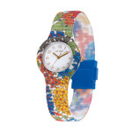 orologio-unisex-32-millimetri-solo-tempo-bianco-con-numeri-e-silicone-con-fiori-flora-electric-blue-hwu1300-hip-hop