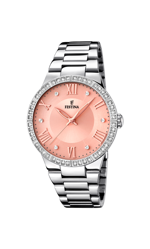 Festina Orologio Uomo F20343/9 - Cronografo In Acciaio Inox, Quarzo, Vetro Minerale, Impermeabile 5 Bar