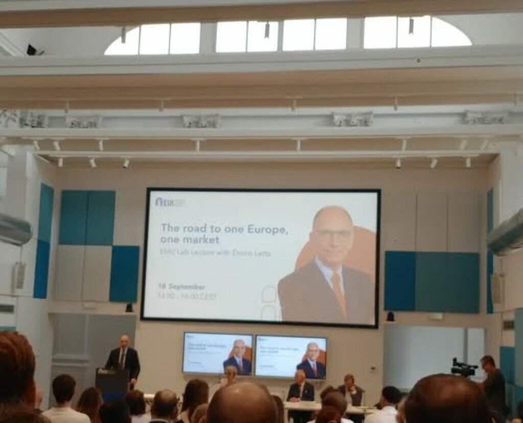 The Road to One Europe, One Market: Enrico Letta at the EUI EMU Lab
