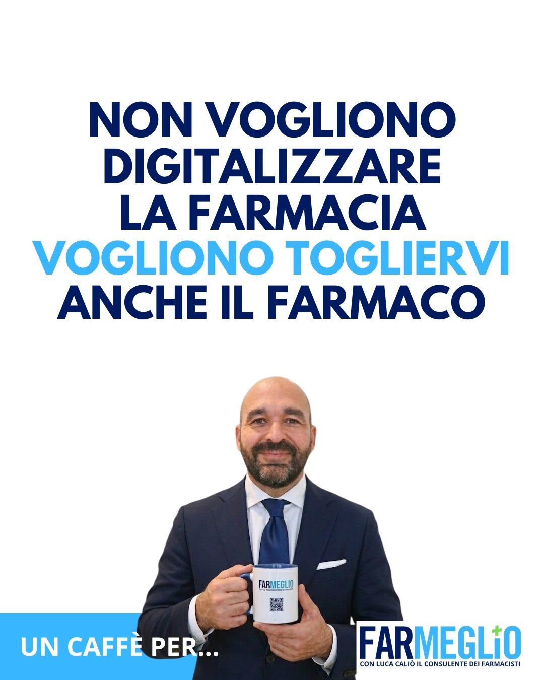 FARMACISTI: VOGLIONO TOGLIERVI IL FARMACO
