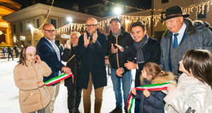 inaugurazione pista di pattinaggio Concorezzo 2025