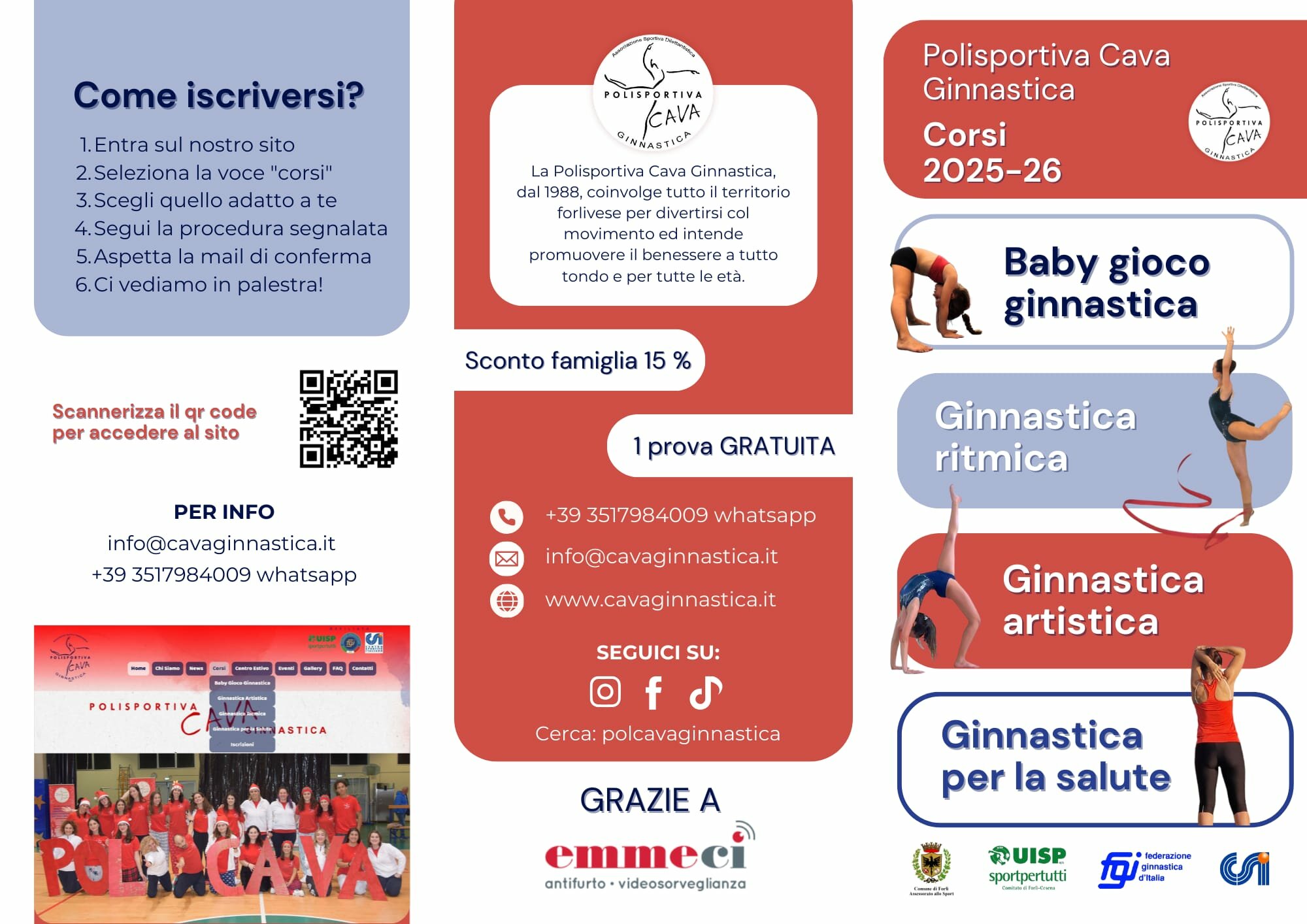 Corsi 2025-2026: le iscrizioni sono aperte!