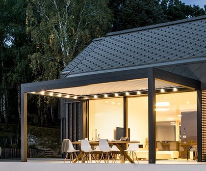 pergola bioclimatica Gibus Med Twist