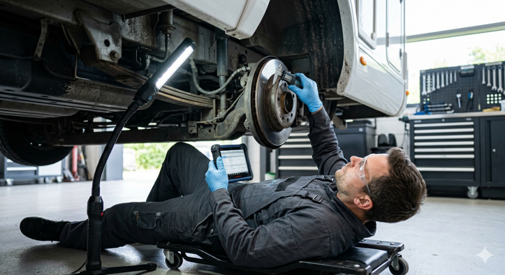 meccanico ispezione camper in germania