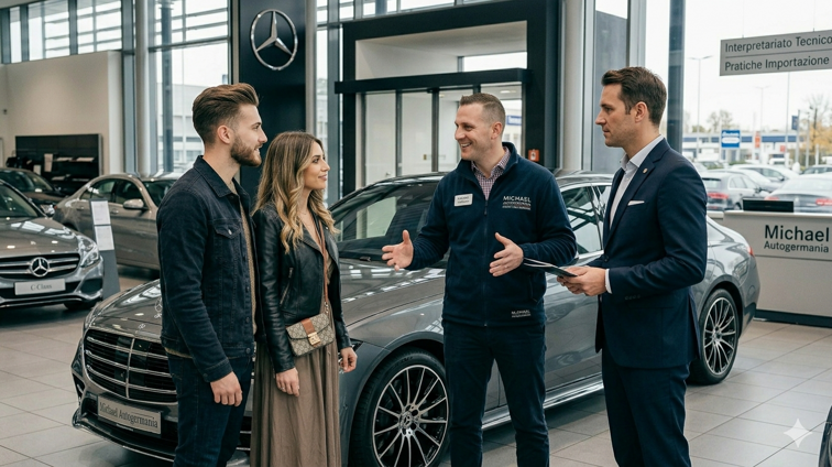 servizio interprete michael autogermania per acquisto auto germania