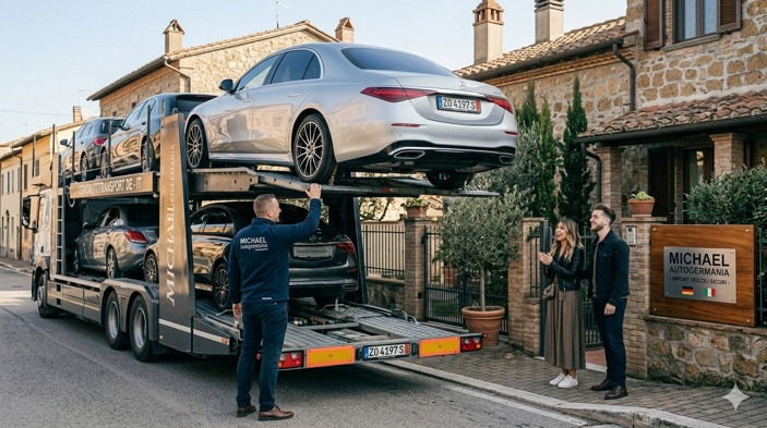 servizio bisarca autoveicoli dalla germania