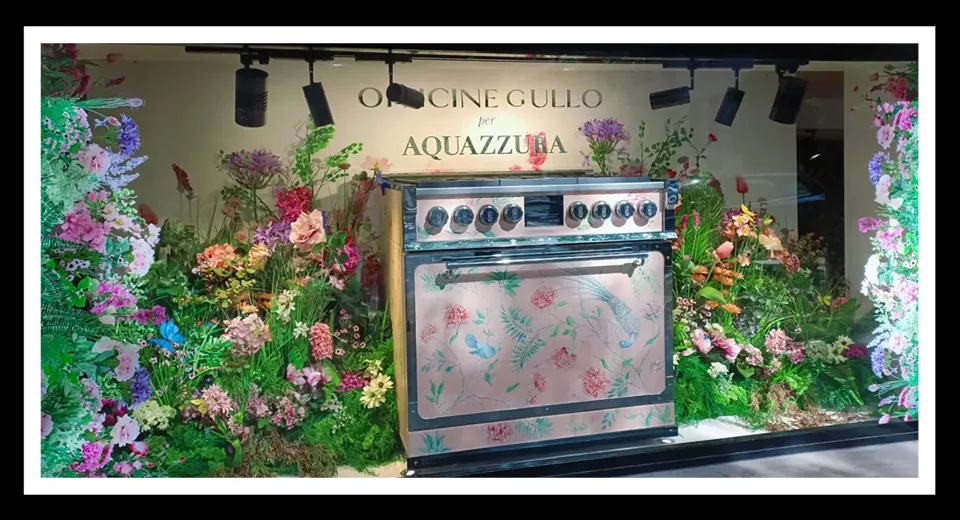 Allestimento vetrina per Officine Gullo 