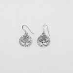 orecchino-argento-albero