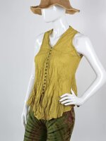 top-cotone-plisse-senape