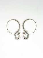 orecchino-argento-serpente