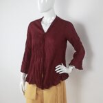 camicia-cotone-bordeaux