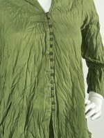 camicia-plisse-verde