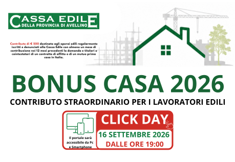 Bonus Casa 2026: dal 16 settembre al via le domande online Bonus Casa 2026: dal 16 settembre al via le domande online