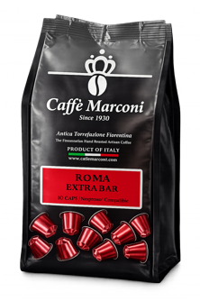 roma nespresso 10 caps
