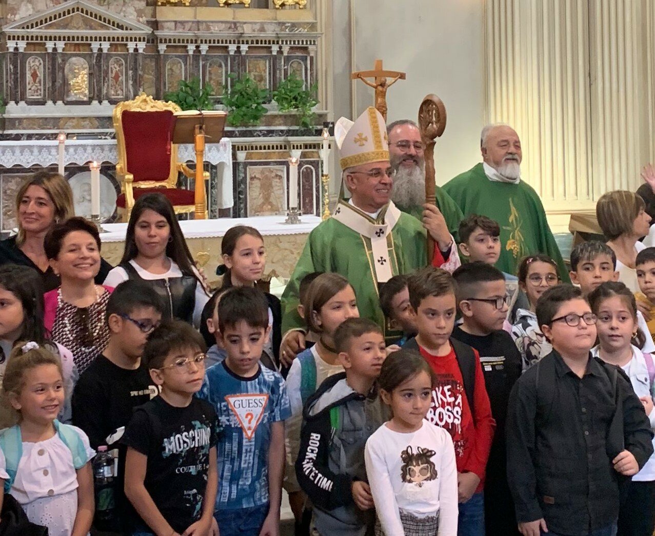 Visita del Vescovo ai Cappuccini!