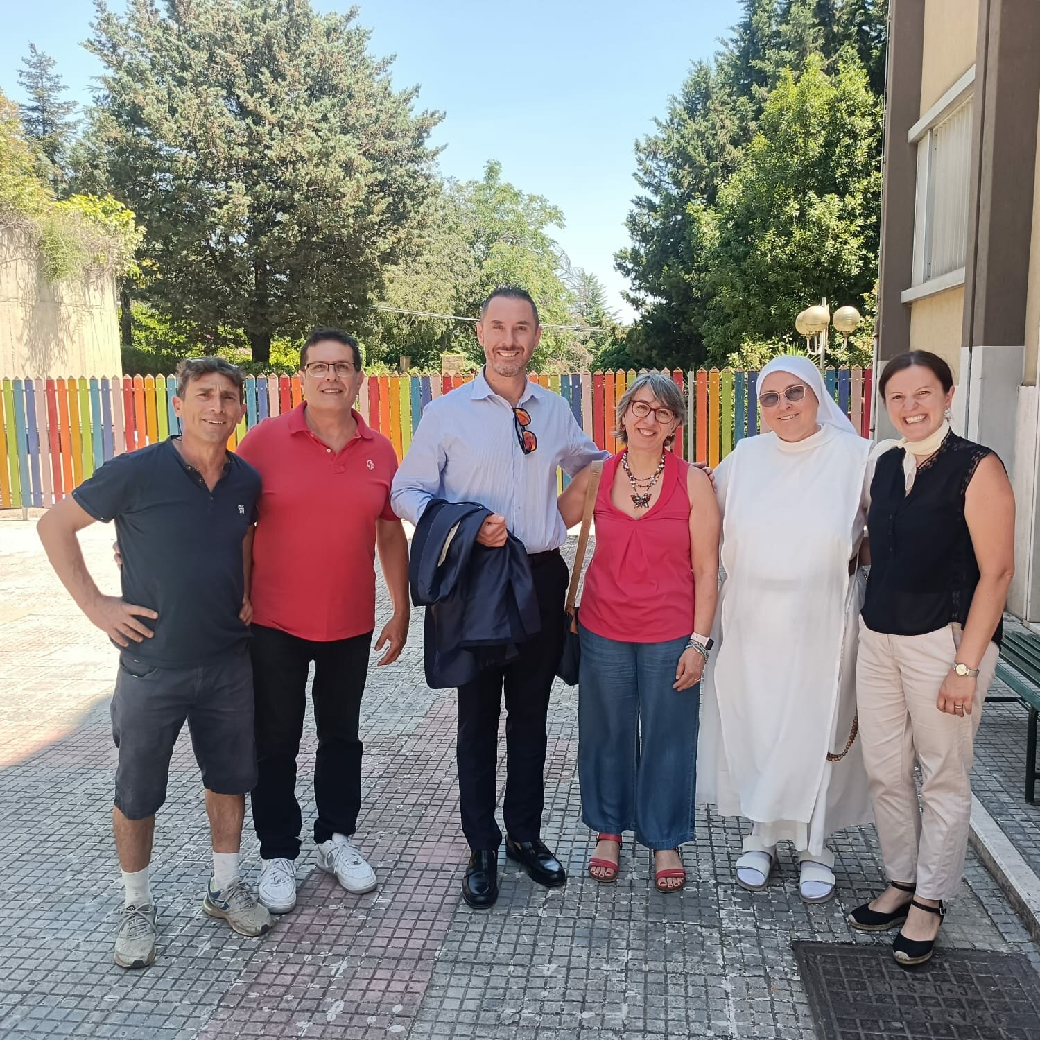Un onore accogliere il Dott. Marcello Giovanni Li Vigni e la Dott.ssa Alessandra Belvedere alla Scuola Oasi Cristo Re