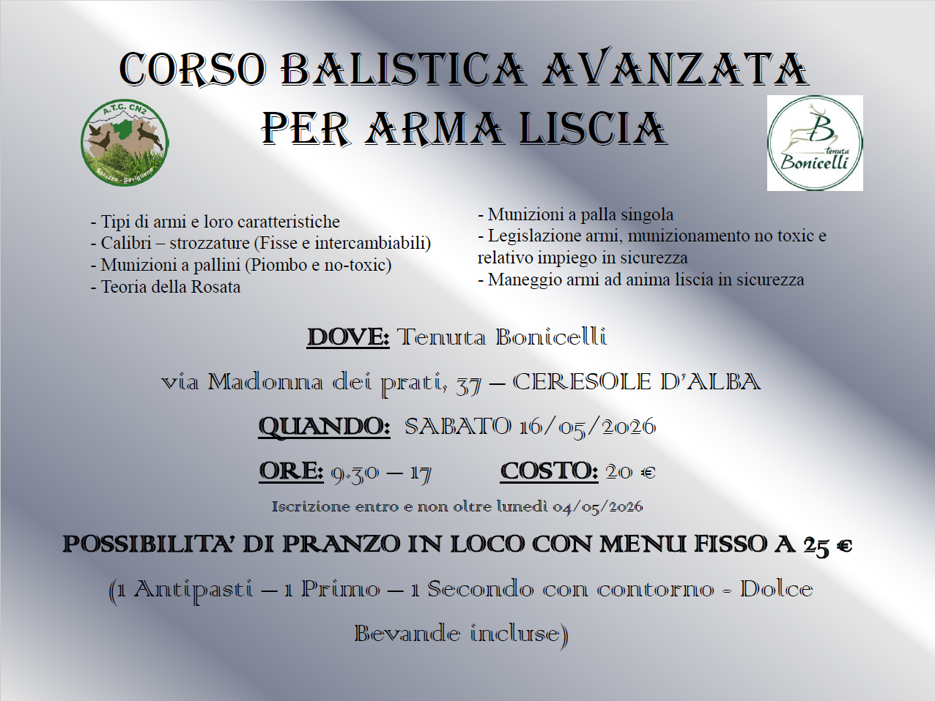 arma liscia 16052026