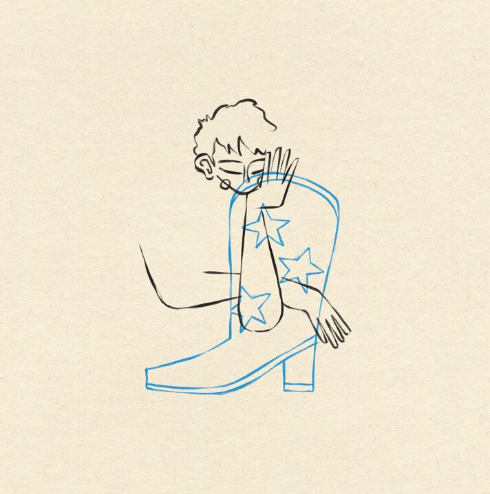 Fernando Cobelo, boy, illustration, personal, purple rain illustrators, illustrazione, ritratto, portrait