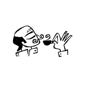 Fernando Cobelo, hot beverages, coffee, tea, spot illustrations, New Yorker, New York