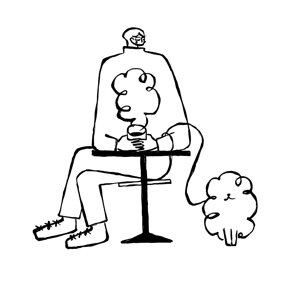 Fernando Cobelo, hot beverages, coffee, tea, spot illustrations, New Yorker, New York