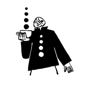 Fernando Cobelo, hot beverages, coffee, tea, spot illustrations, New Yorker, New York