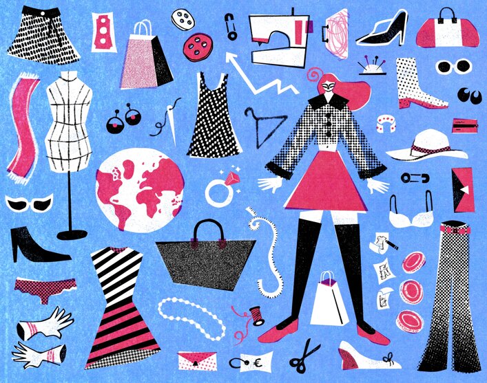Fernando Cobelo, il sole 24 ore, illustration, cobelo, Fernando, jewel, jewellery, export, geopolitics, fashion