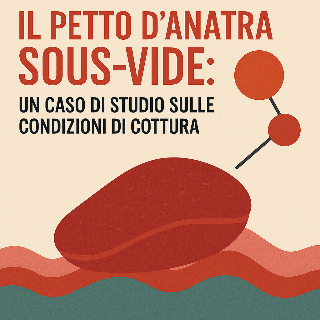 Il Petto d'anatra Sous-Vide: Un Caso di Studio sulle Condizioni di Cottura