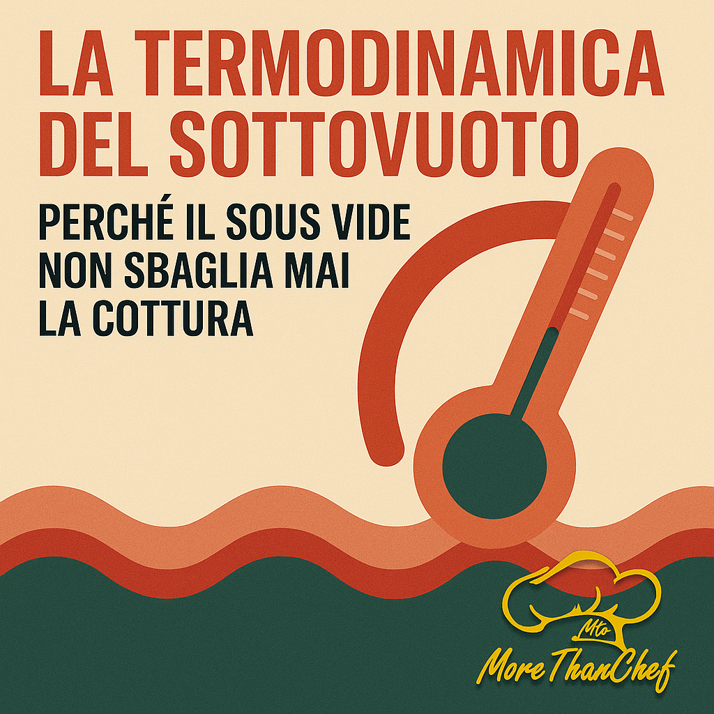 La Termodinamica del Sottovuoto: Perché il Sous Vide non Sbaglia Mai la Cottura