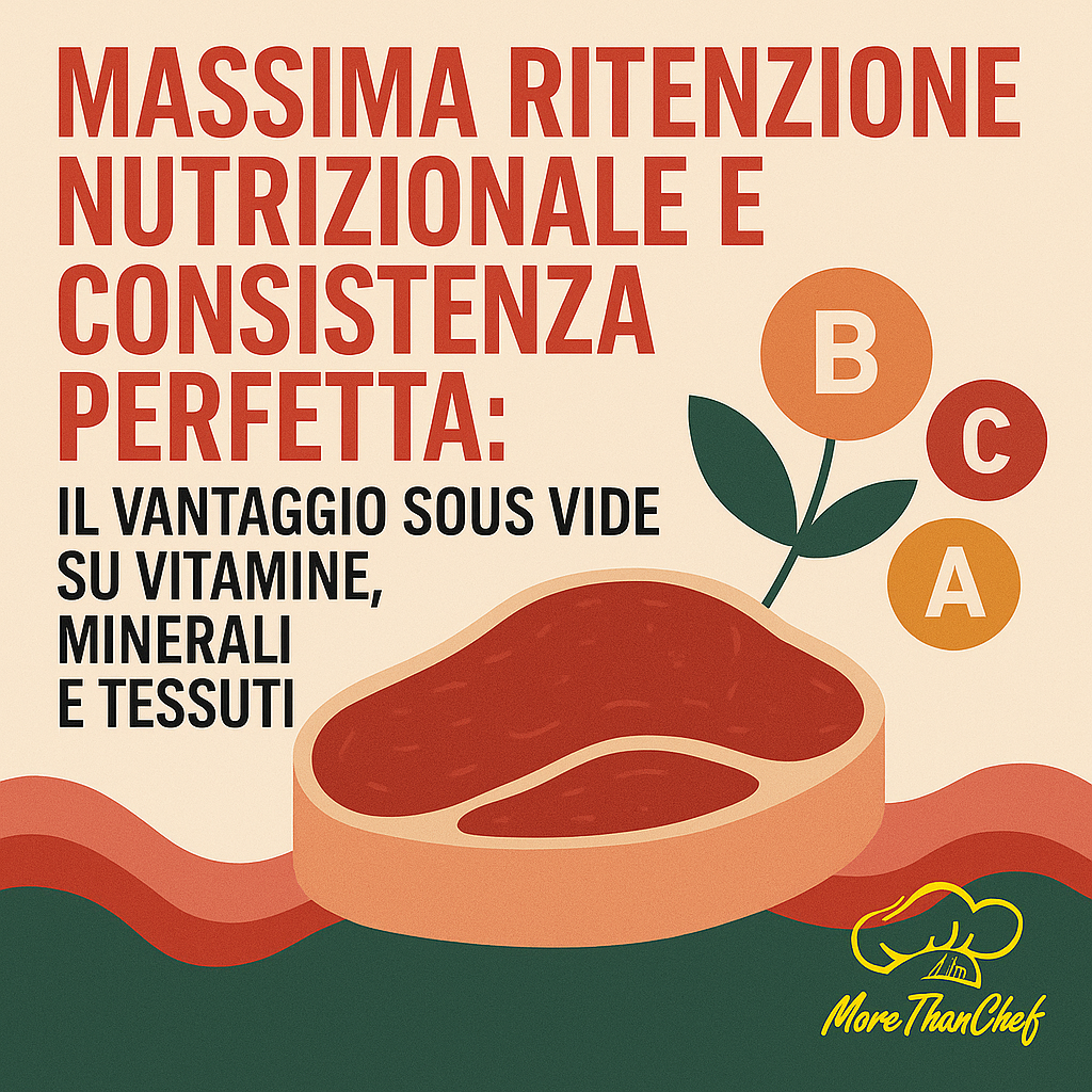 Massima Ritenzione Nutrizionale e Consistenza Perfetta: Il Vantaggio Sous Vide su Vitamine, Minerali e Tessuti.