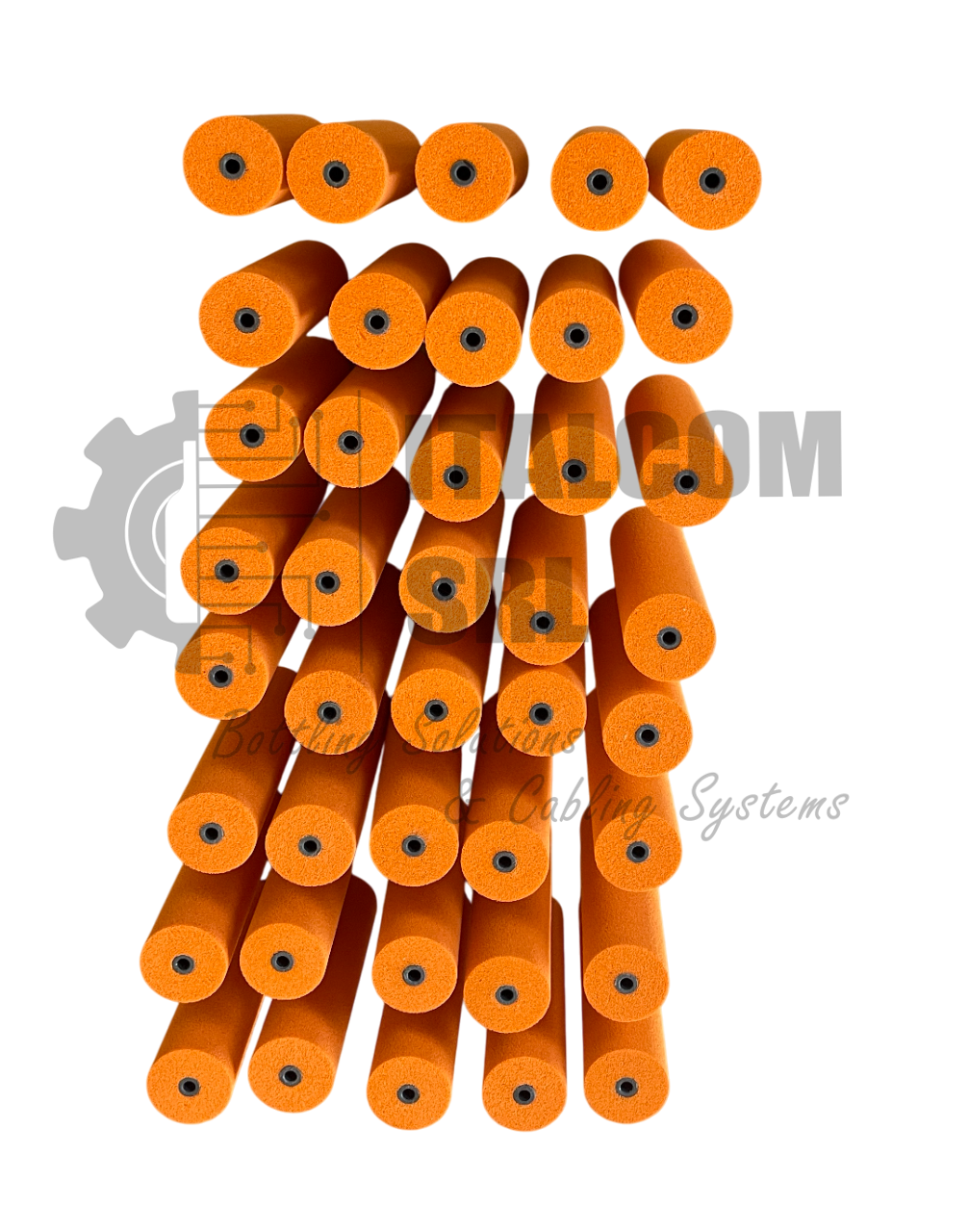 CORIMA - RULLO ARANCIONE GOMMA