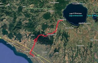 cascate di fosso norcino mappa